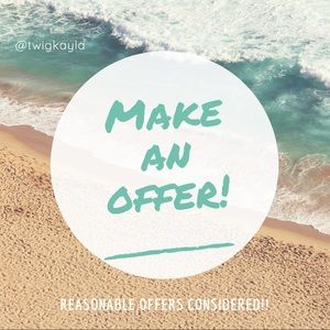 ✨MAKE ME AN OFFER✨